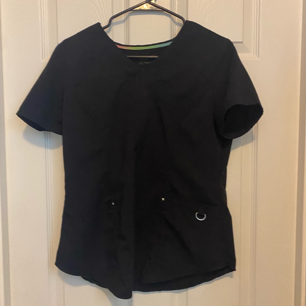 Black scrub set